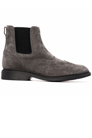 grey leather ankle boot HOGAN | HXM5760DT40HG0B804