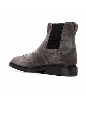 grey leather ankle boot HOGAN | HXM5760DT40HG0B804