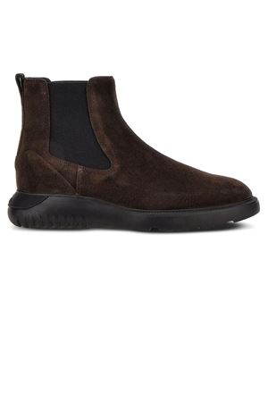 brown leather ankle boot HOGAN | HXM6000EL70HG0S807