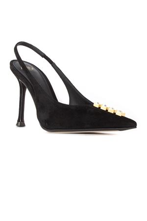 Black suede slingback ALEVI | L24W3001R0879997BLACK