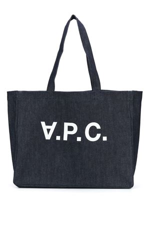 Borsa tote Daniela di colore blu APC | COCSXM61446IAI