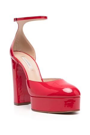 Pumps in pelle di vitello rosso CASADEI | 1H977W1201TIFFA3705LIPSTICK