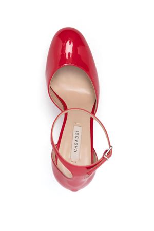 Pumps in pelle di vitello rosso CASADEI | 1H977W1201TIFFA3705LIPSTICK