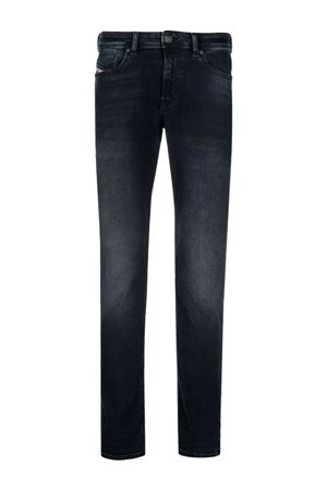 Midnight blue cotton blend jeans DIESEL | A035940ENAR01