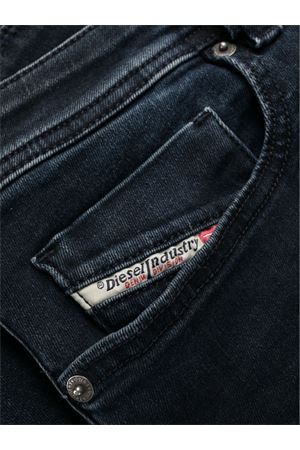 Midnight blue cotton blend jeans DIESEL | A035940ENAR01