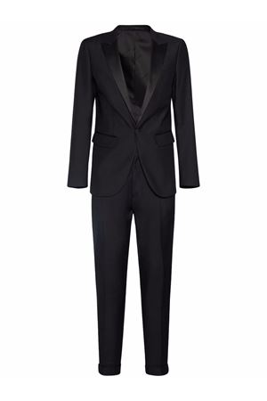 Black single-breasted two-piece suit DSQUARED | S74FT0462S39408900