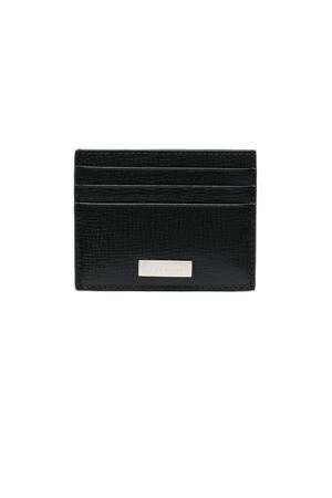 Black calf leather wallet FERRAGAMO | 0766003NERO