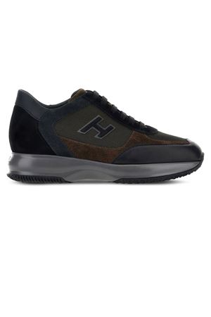 Sneakers Hogan Interactive Brown Black HOGAN | HXM00N0Q101S99429E