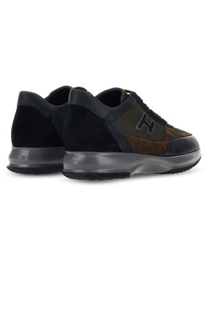 Sneakers Hogan Interactive Brown Black HOGAN | HXM00N0Q101S99429E