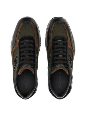 Sneakers Hogan Interactive Brown Black HOGAN | HXM00N0Q101S99429E