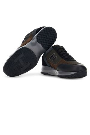 Sneakers Hogan Interactive Brown Black HOGAN | HXM00N0Q101S99429E