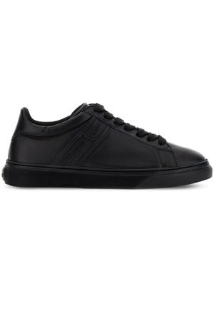 black leather sneakers HOGAN | HXM3650J310LE9B999