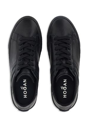 black leather sneakers HOGAN | HXM3650J310LE9B999