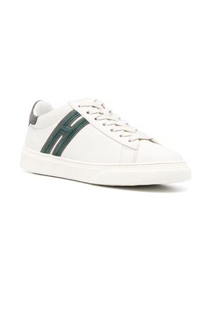 Sneakers Hogan H365 Avorio Verde HOGAN | HXM3650J310SA664G8