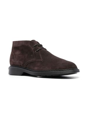 brown leather ankle boot HOGAN | HXM5760EP70HG0S807