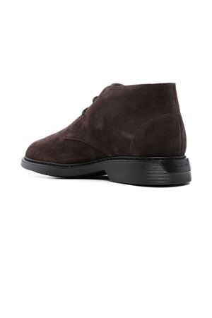 brown leather ankle boot HOGAN | HXM5760EP70HG0S807