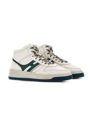 sneakers in pelle beige HOGAN | HXM6300EU40R37411S