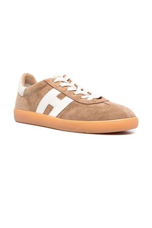 Sneakers In Pelle Marrone HOGAN | HXM6470FB60PJQ64H8