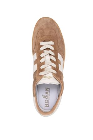 Sneakers In Pelle Marrone HOGAN | HXM6470FB60PJQ64H8