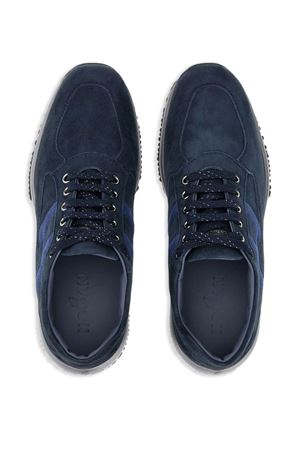 blue leather sneakers HOGAN | HXW00N0S360S9QU805