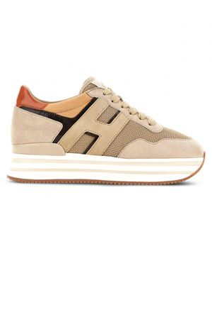 Sneakers Hogan Midi H222 Beige HOGAN | HXW4830CB80SIJ0RE1