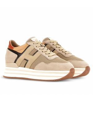 Sneakers Hogan Midi H222 Beige HOGAN | HXW4830CB80SIJ0RE1