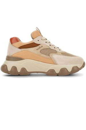 beige leather sneakers HOGAN | HXW5400DG60S9V0ES3