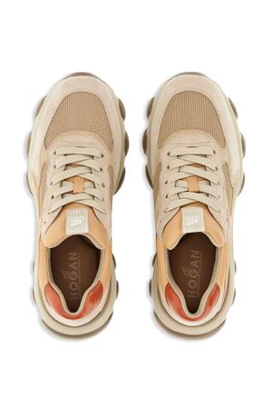 beige leather sneakers HOGAN | HXW5400DG60S9V0ES3