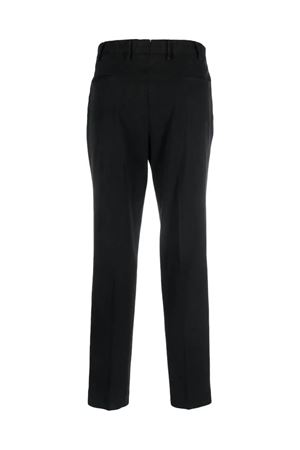 Pantaloni dritti in cotone nero INCOTEX | ZR851W4290B990