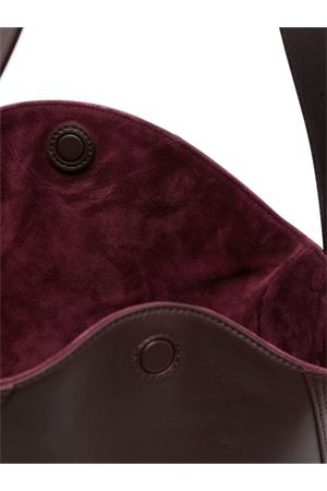 Borsa Hobo Melodie in pelle bordeaux LANVIN | LWBGTHM0PIENH23692