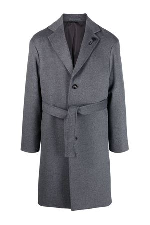 Medium grey wool coat LARDINI | IT23026ITC61603900