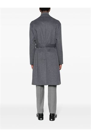 Medium grey wool coat LARDINI | IT23026ITC61603900