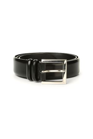 Black Calf classic leather belt ORCIANI | U03202CAFNERO