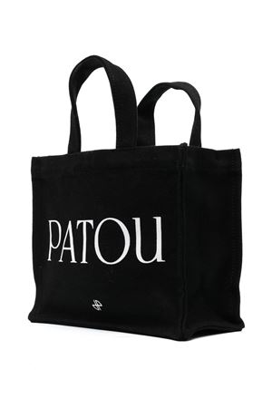 Black organic cotton tote PATOU | AC0250076999B