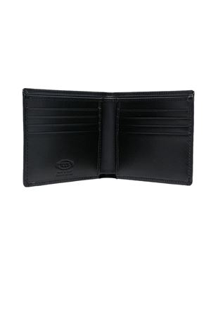 Black calf leather wallet TOD'S | XAMTSYC0300RLOB999