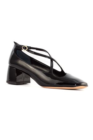 Pump Two for Love in black patent leather A.BOCCA | AB2019NERO