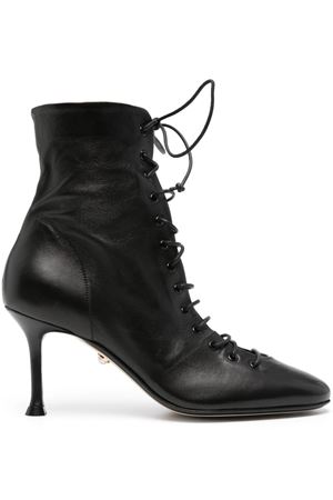 Black calf leather ankle boots ALEVI | L25W7004N1043997BLACK