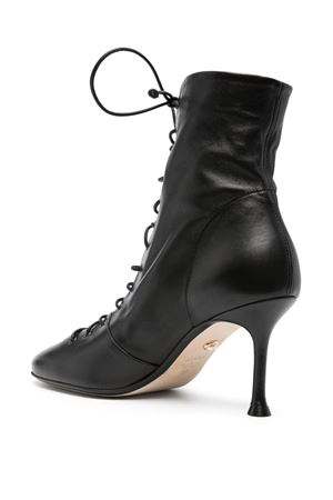 Black calf leather ankle boots ALEVI | L25W7004N1043997BLACK