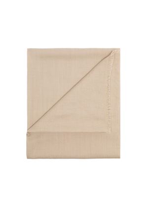 Light beige wool scarf ALPHA | AD7500SU