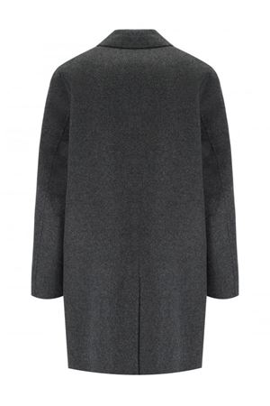 Grey wool and cashmere blend coat AMARANTO | B6S0002SU93M