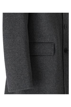 Grey wool and cashmere blend coat AMARANTO | B6S0002SU93M