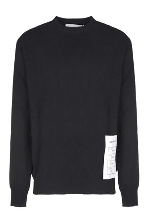 Black wool and cashmere blend sweater AMARANTO | B9S0087A99