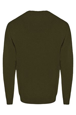 Green wool and cashmere blend sweater AMARANTO | B9S0087SU74M