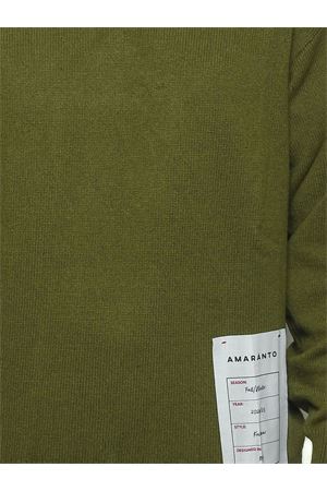 Green wool and cashmere blend sweater AMARANTO | B9S0087SU74M