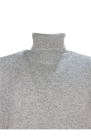 Maglia in misto lana e cashmere grigio AMARANTO | B9S0089SU92M