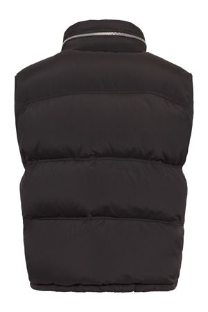 Black puffer gilet AMI | HJK703PA0009001