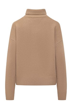 Beige wool-cashmere blend jumper AMI | UKS444KN0028264