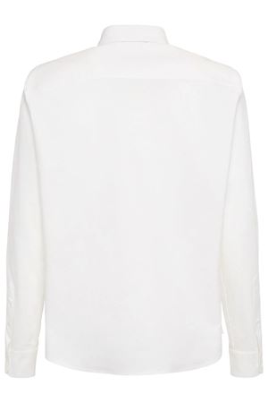 White cotton shirt, canvas AMI | USH060CO0031168