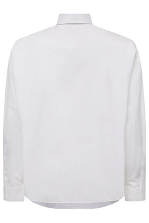 White cotton shirt AMI | USH176CO0063100