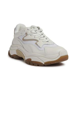 Sneakers Addict in pelle beige ASH | ADDICT01OFFWHITEWHITEWHITE